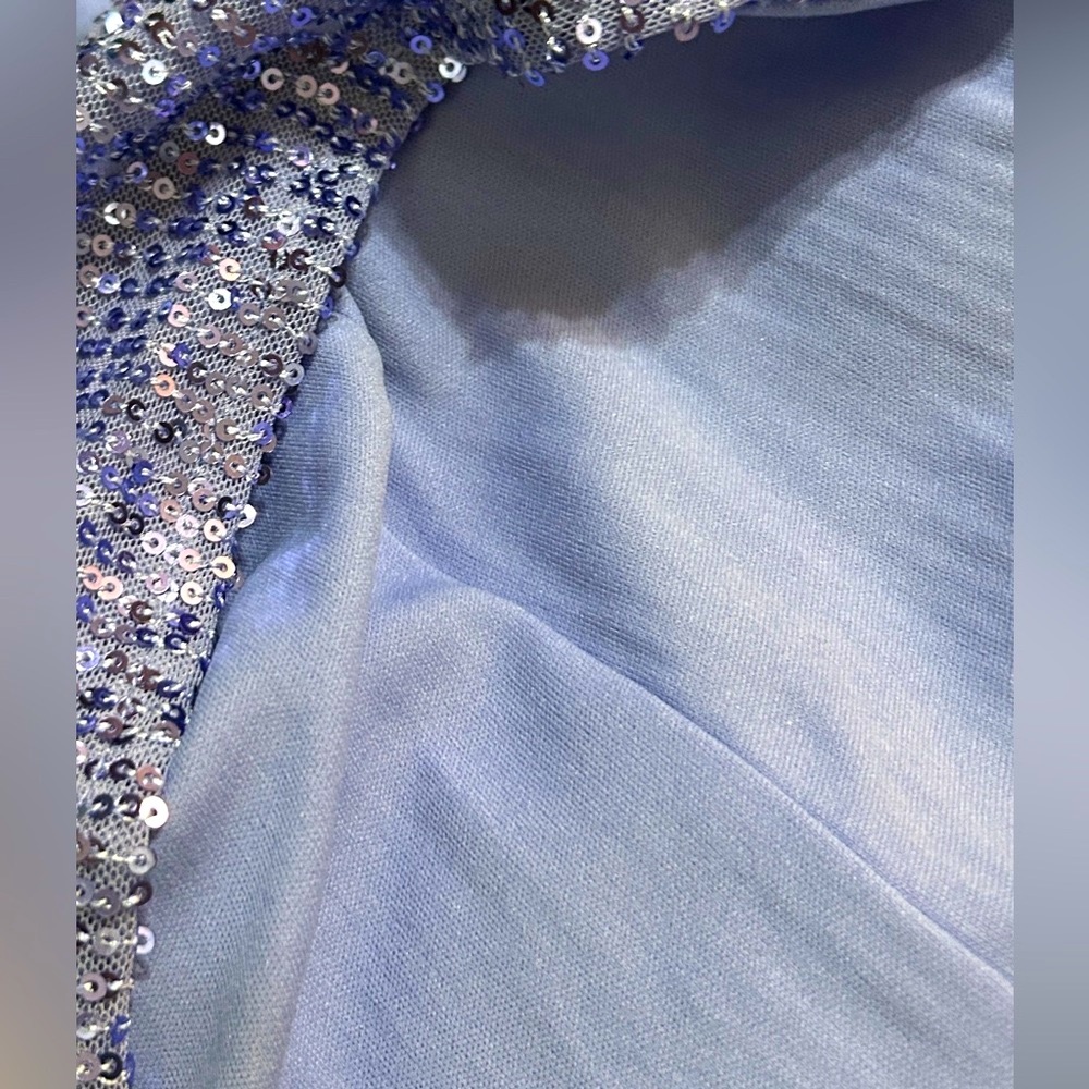 Wild Fable Strapless Purple Sequin Dress - Picture 8 of 8